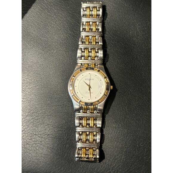 Wittenauer Laureate 2-Tone Men’s Watch. New Battery!